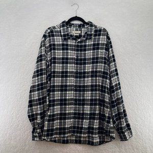 Standard/cloth plaid flannel button up